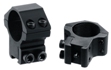 UTG Sporting Type 1", 2 Piece Medium Profile Airgun Rings with Stop Pin - Fits up to 53mm Objective Lens